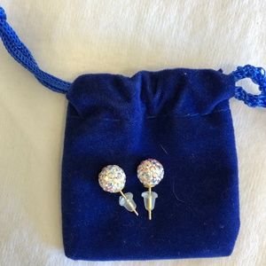 NEW sparkly ball stud earrings.